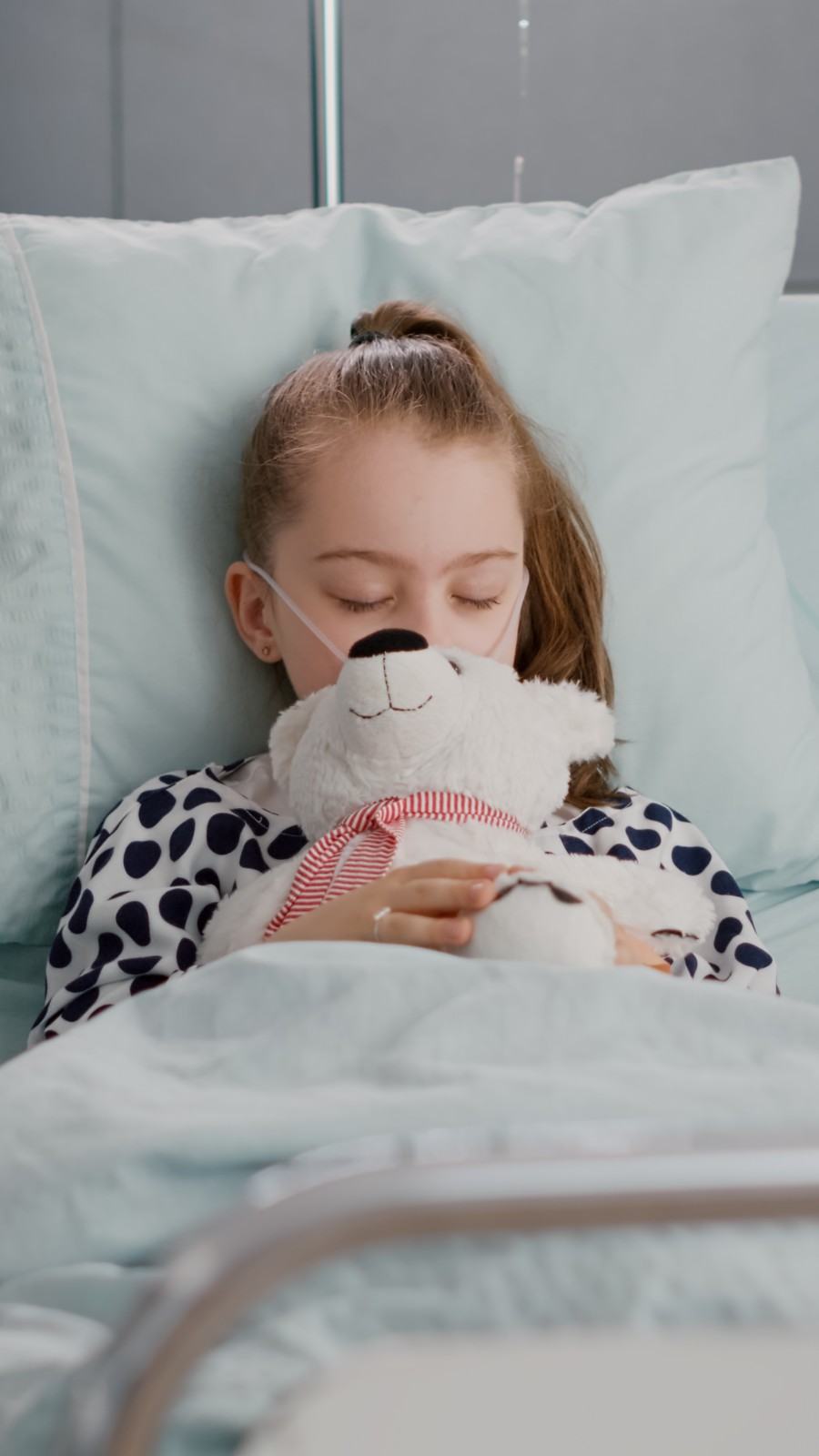 Child resting during recovery, Sunshine KiDDS Dentistry